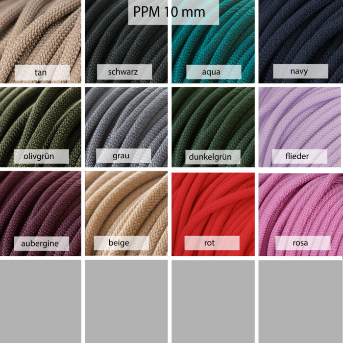 10mm-Seil-Farben